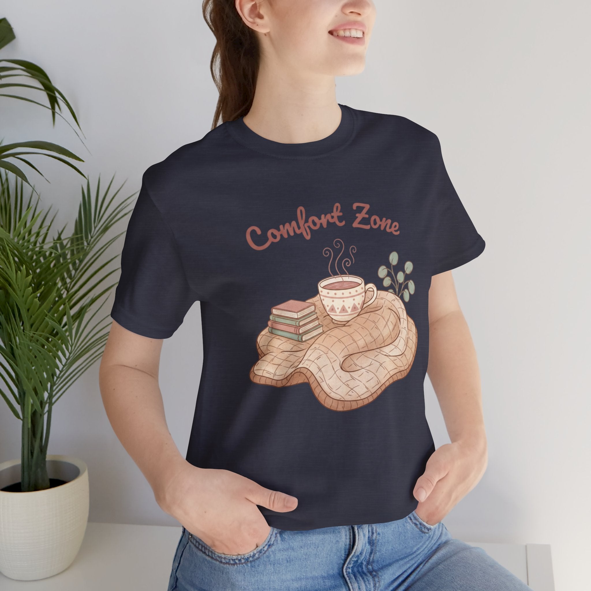 Comfort Zone Tee, Homebody Introvert Cozy Shirt