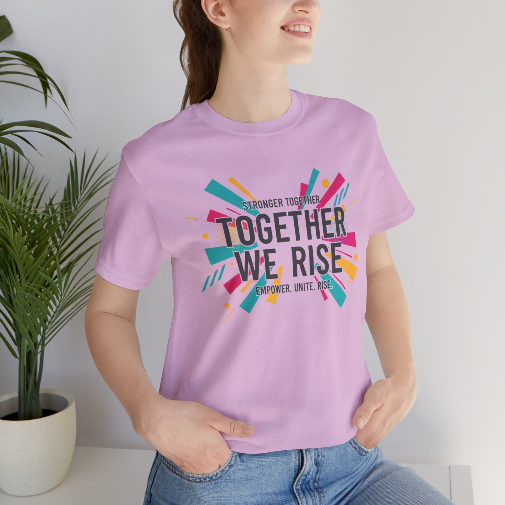 Together We Rise Tee | feminist shirt, empowerment quote