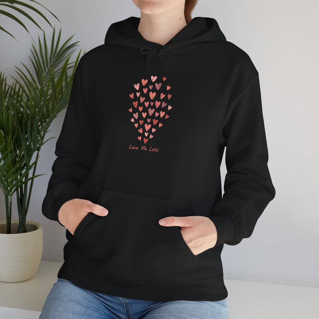 Love Me Lots Tiny Heart Cluster Hoodie
