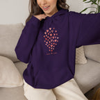 Love Me Lots Tiny Heart Cluster Hoodie