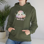 gentle cloud creature hoodie | wholesome surrealism, pastel kawaii