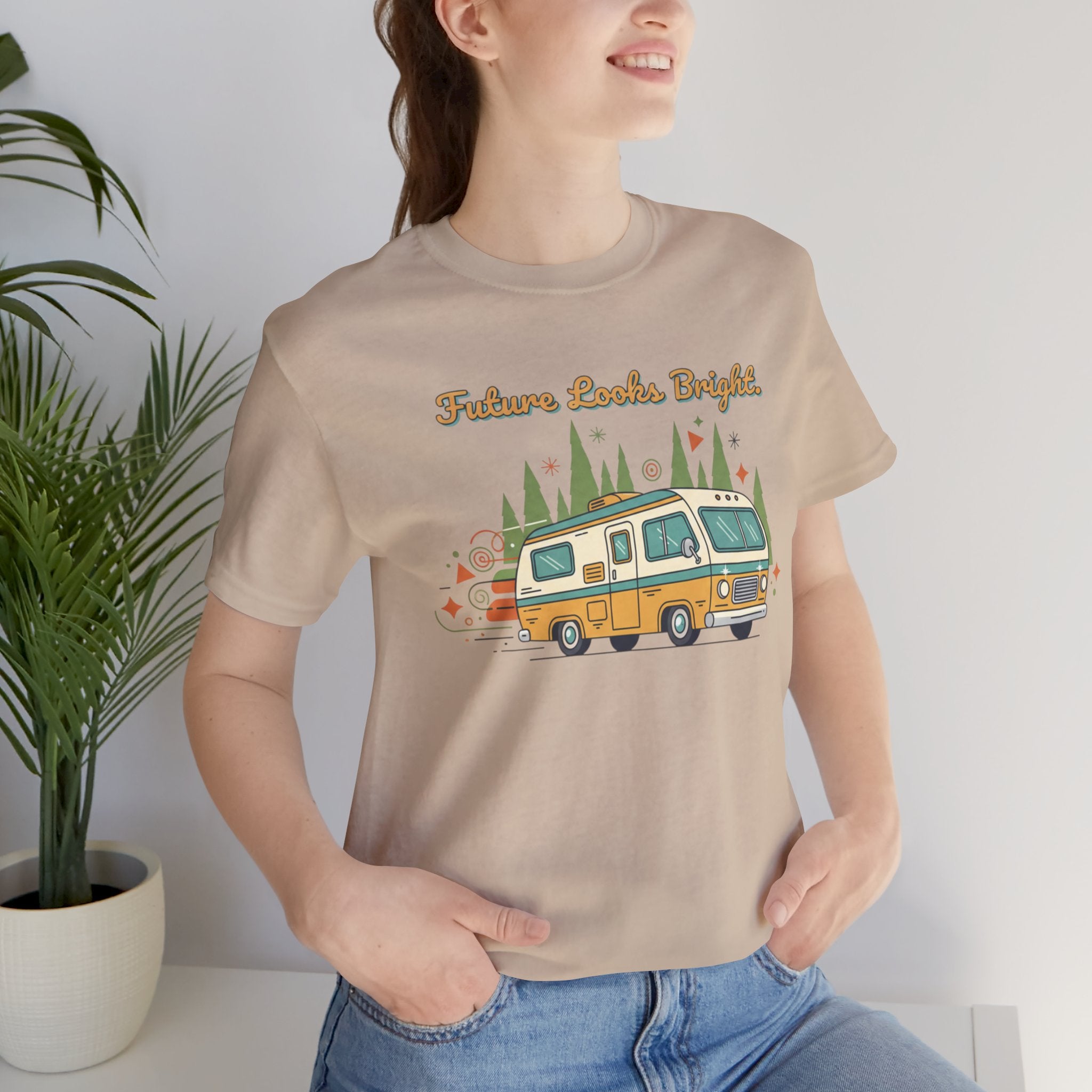 "Future Looks Bright" Vintage RV Graphic Shirt