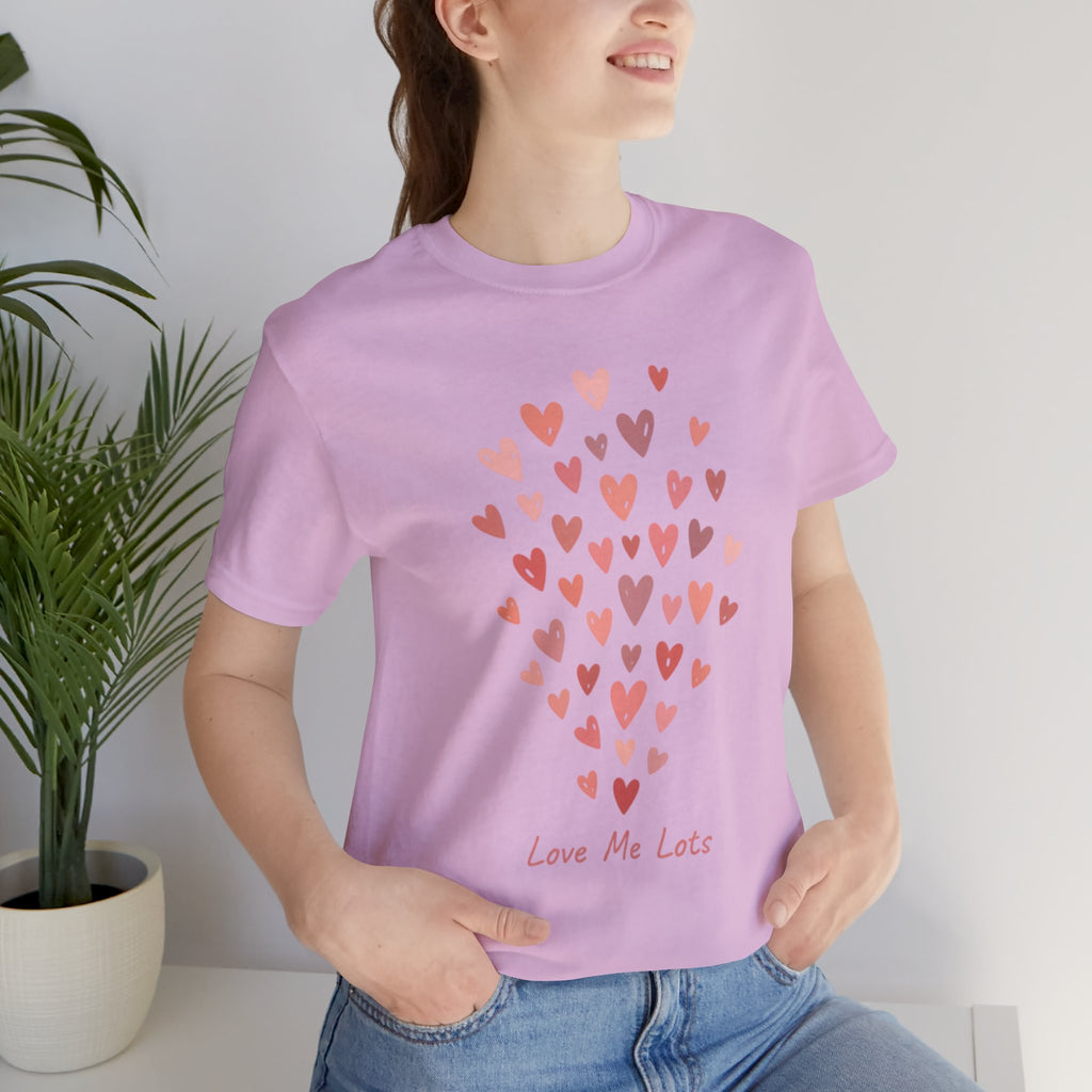 Love Me Lots Tiny Heart Valentine Shirt Tee