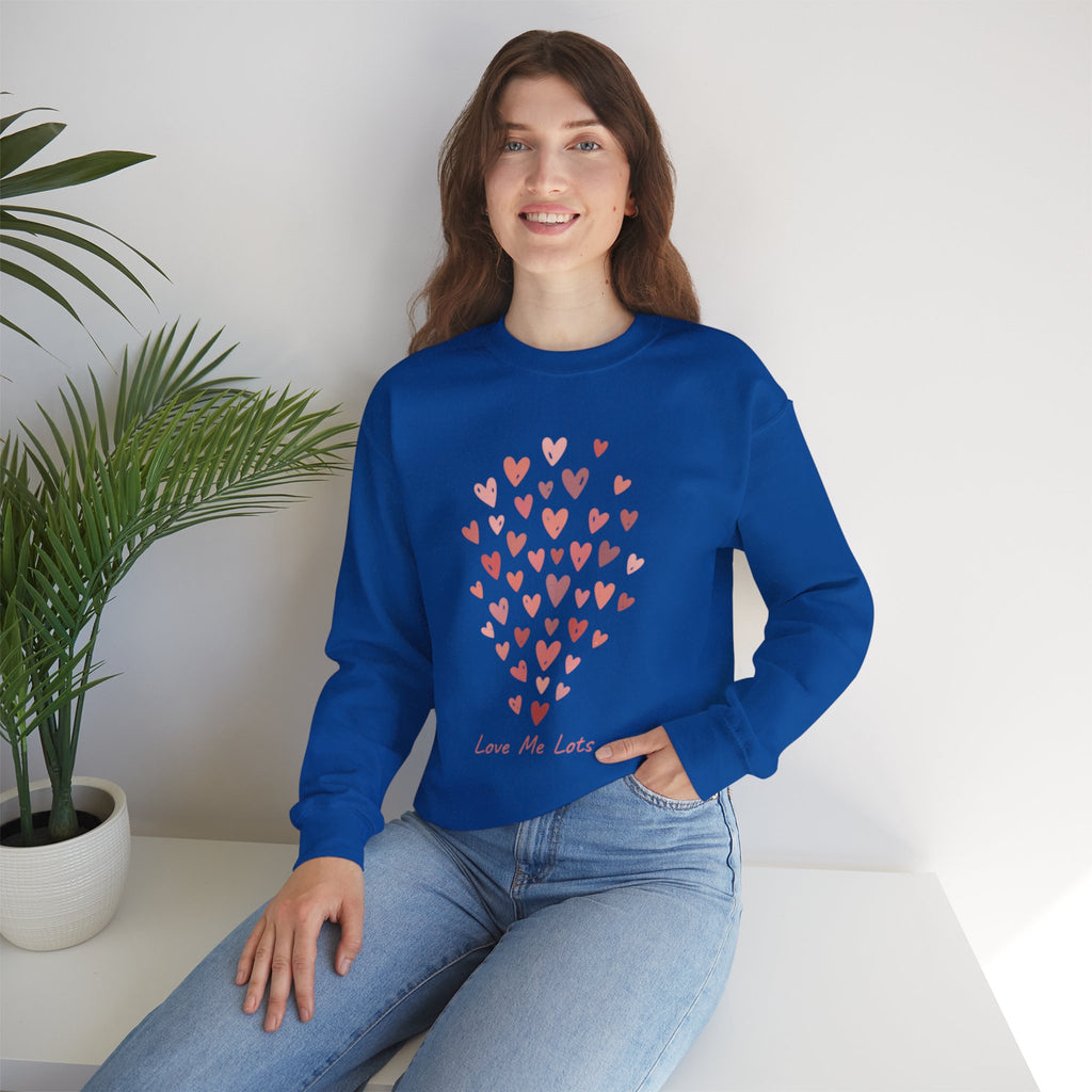 Love Me Lots Tiny Heart Cluster Sweatshirt