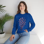 Love Me Lots Tiny Heart Cluster Sweatshirt