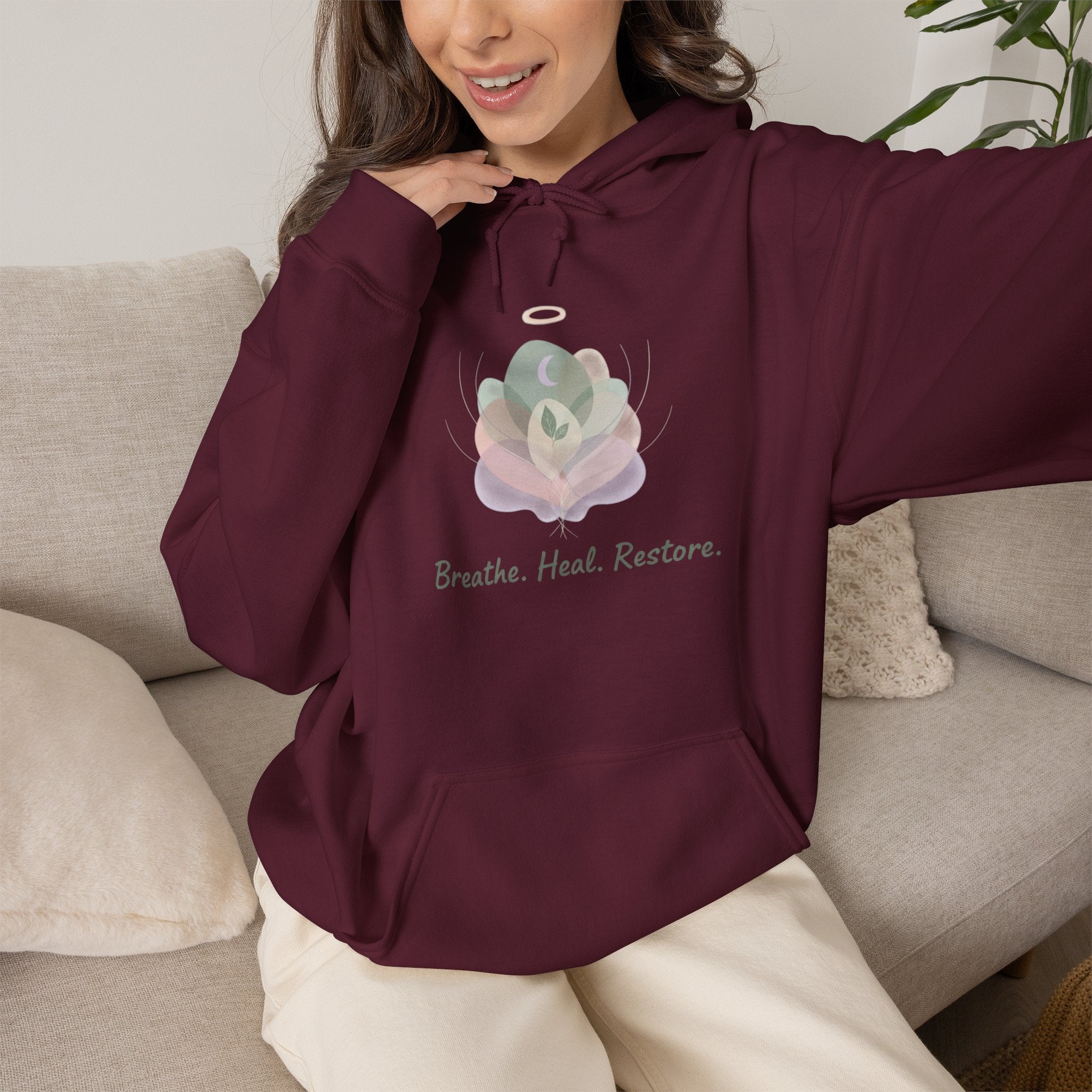 Breath. Heal. Restore. Hoodie