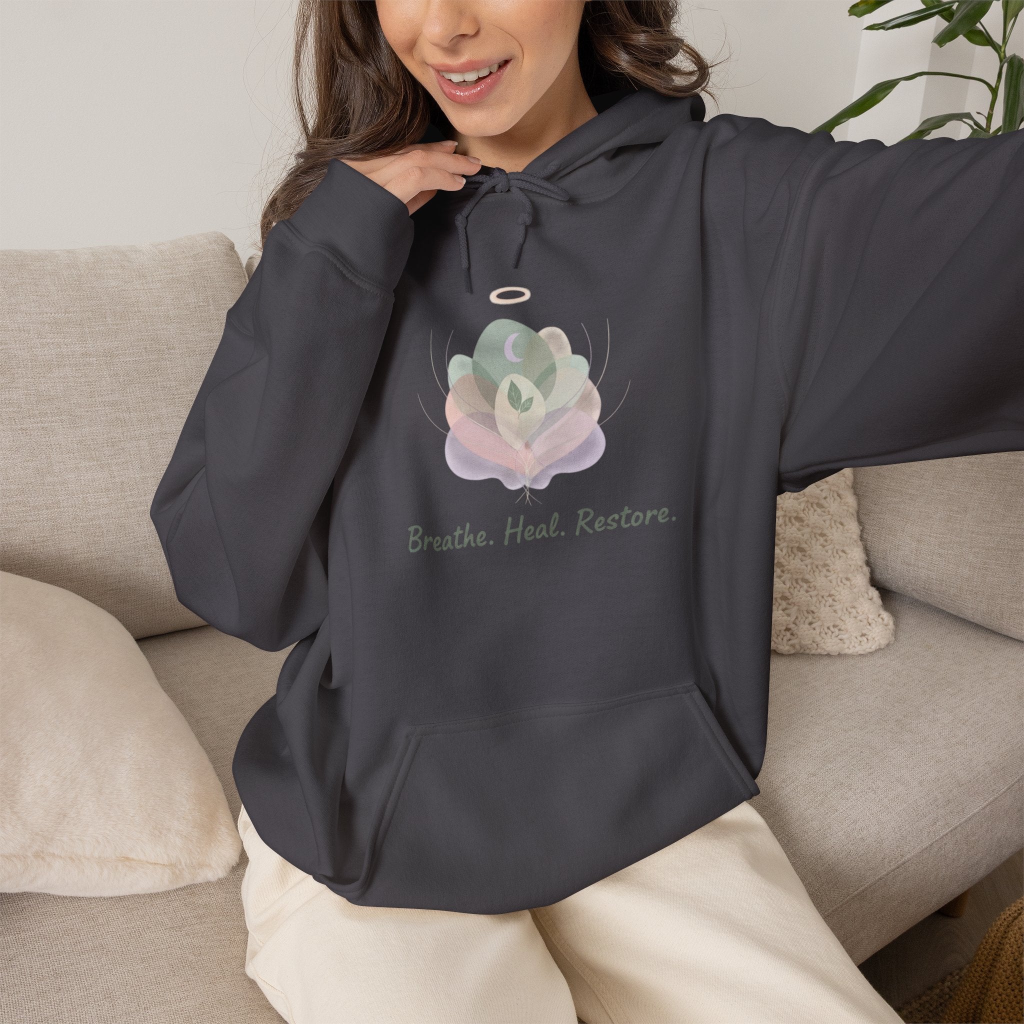 Breath. Heal. Restore. Hoodie