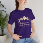 Moon Phase Ritual Tee | celestial wellness, lunar cycle
