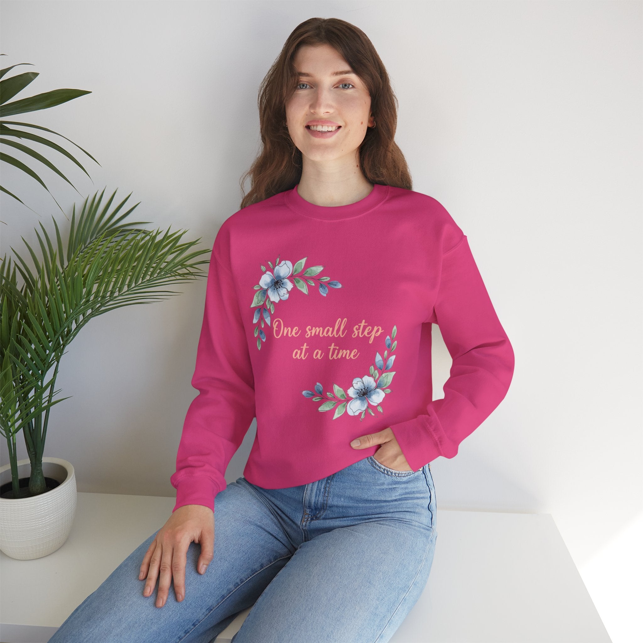 One Small Step at a Time sweatshirt