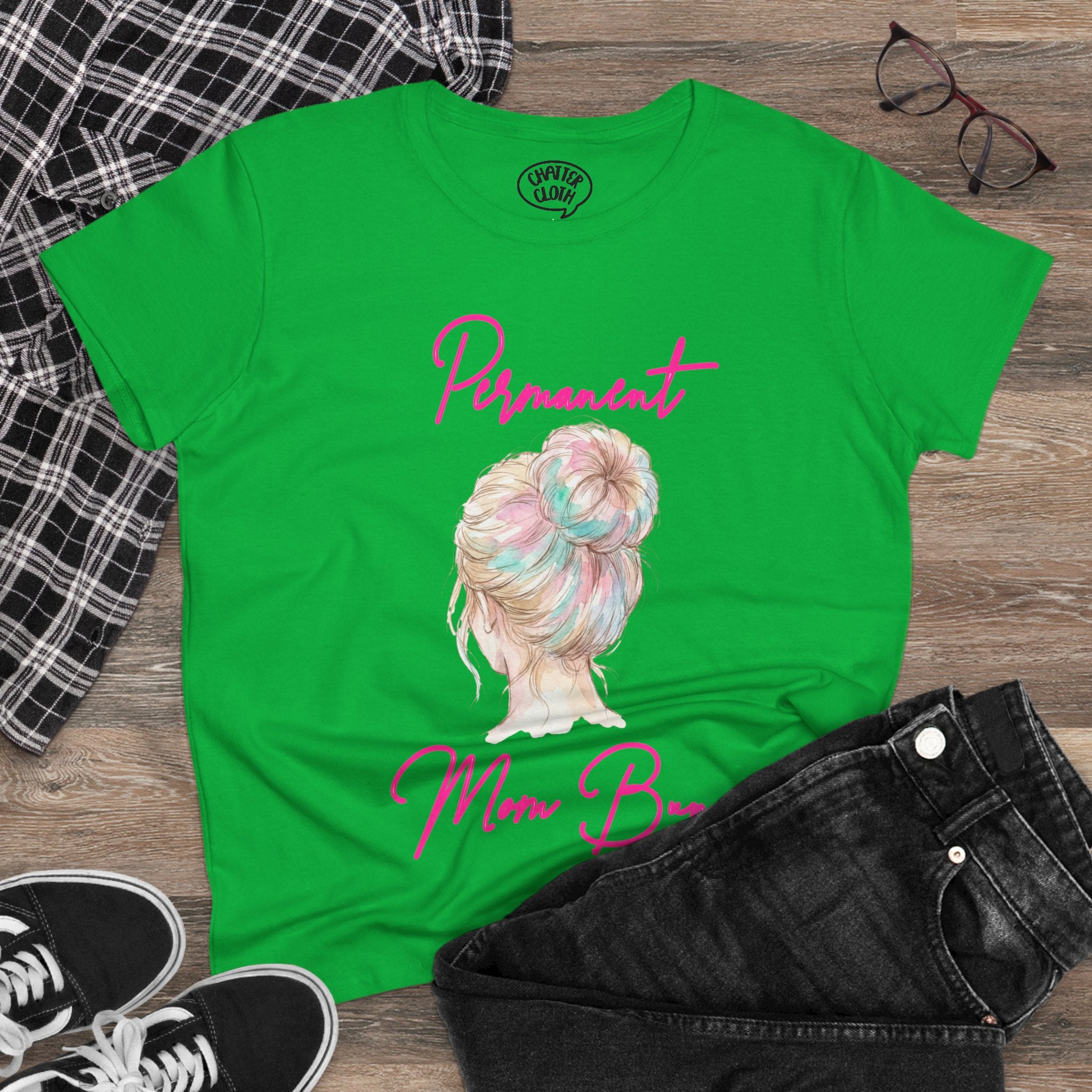Permanent Mom Bun T-Shirt