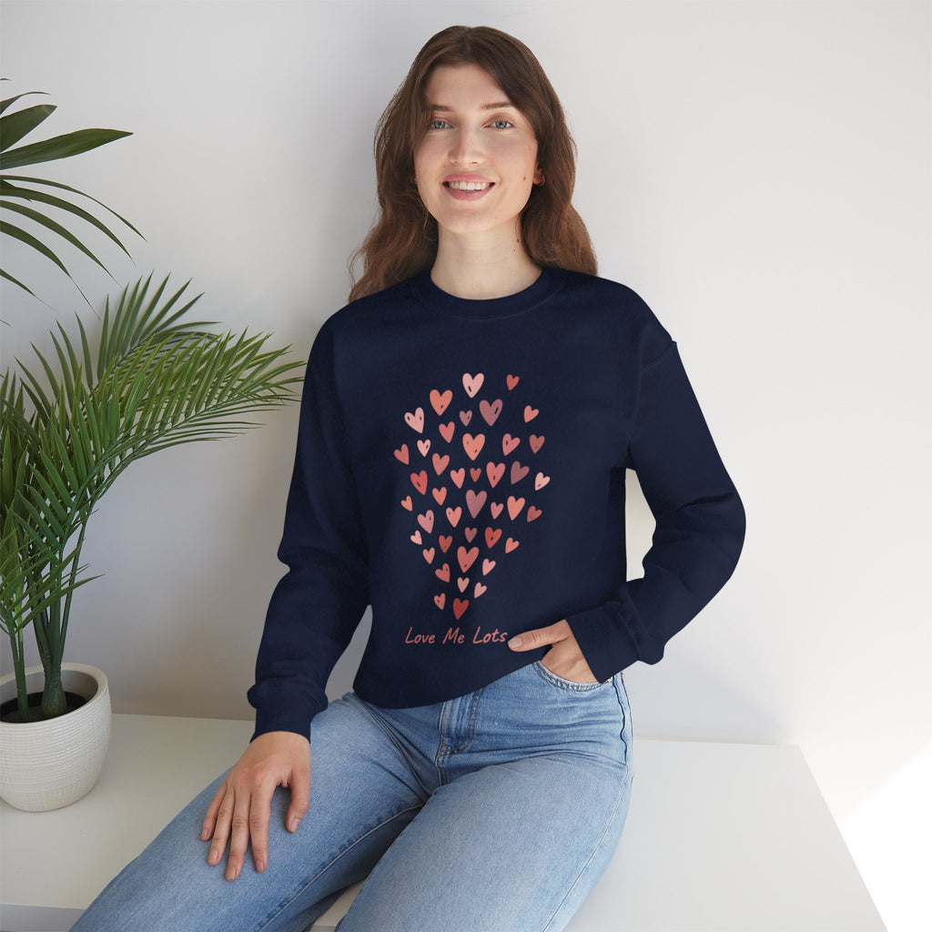 Love Me Lots Tiny Heart Cluster Sweatshirt