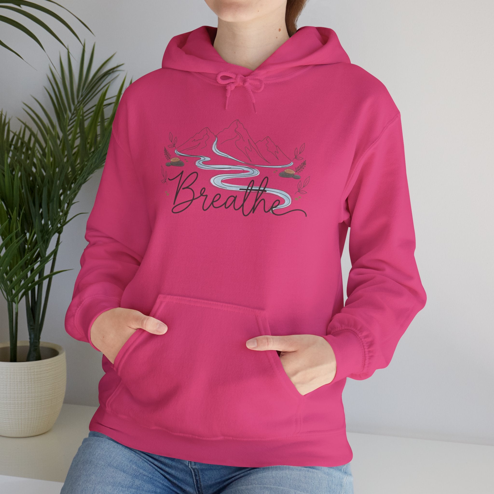Breathe Mountainscape Hoodie