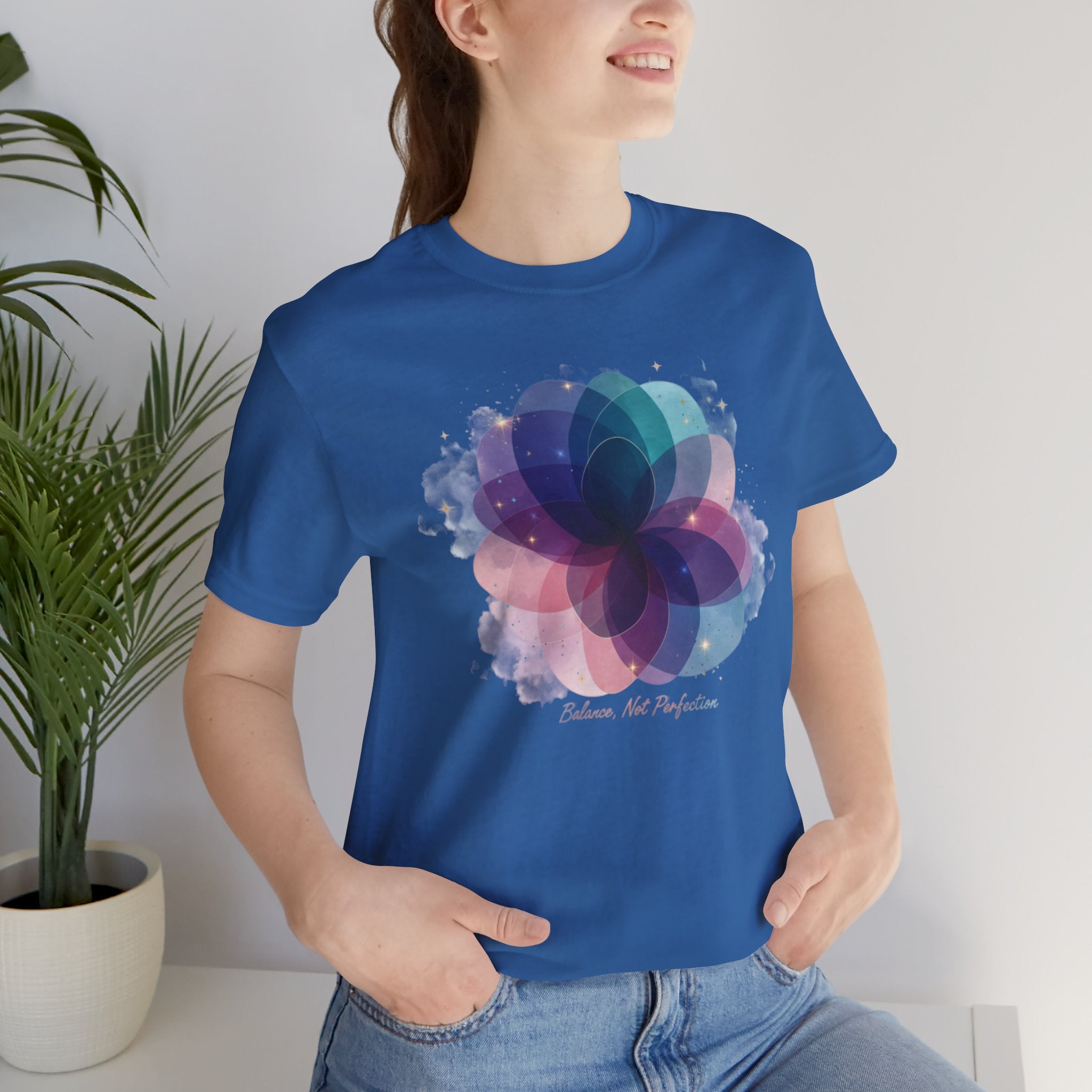 Balance, Not Perfection, Luminous Night Bloom Tee