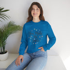 You Make Me Smile Crewneck Sweatshirt | handwritten doodle, sketch aesthetic