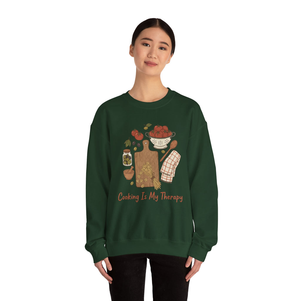 Cooking Is My Therapy Sweatshirt