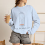 Social Battery Crash Sweatshirt