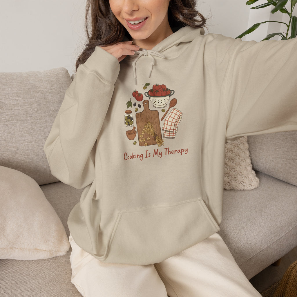 Cooking Is My Therapy Hoodie