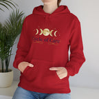 Cycle of Care Hoodie | moon phases, celestial wellness ritual