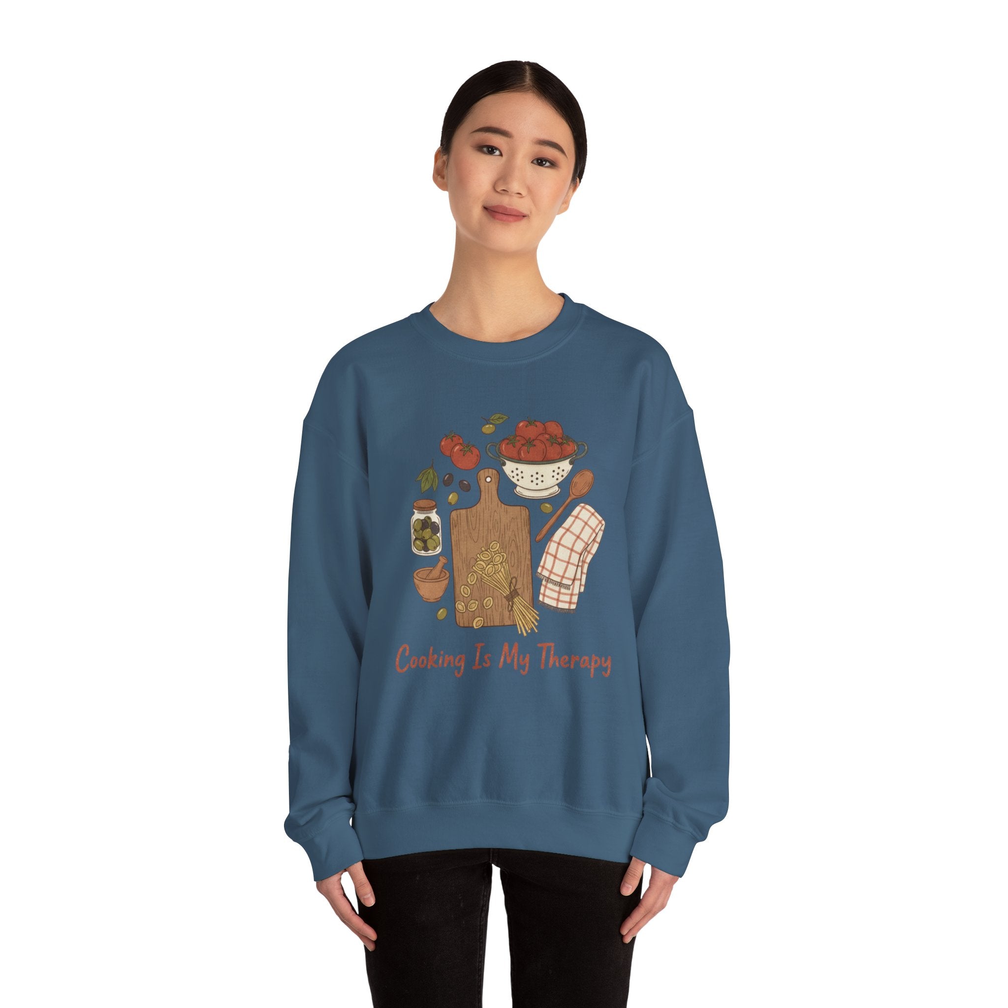 Cooking Is My Therapy Sweatshirt