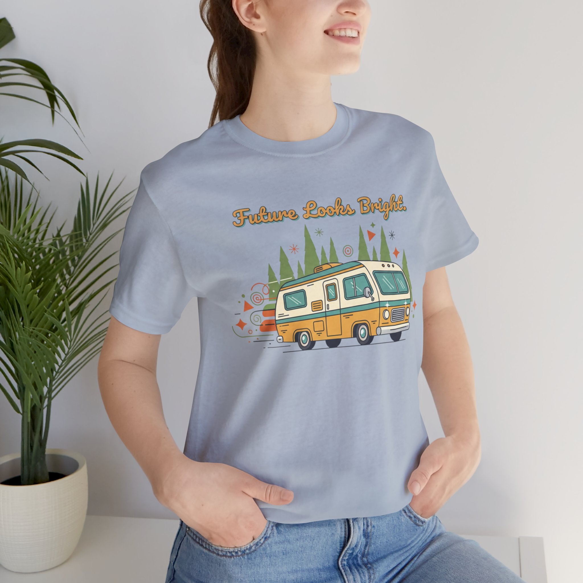 "Future Looks Bright" Vintage RV Graphic Shirt