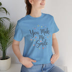 You Make Me Smile Tee | handwritten doodle, sketch aesthetic