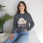 Soft Era Cloud Crewneck Sweatshirt | wholesome surrealism, pastel kawaii