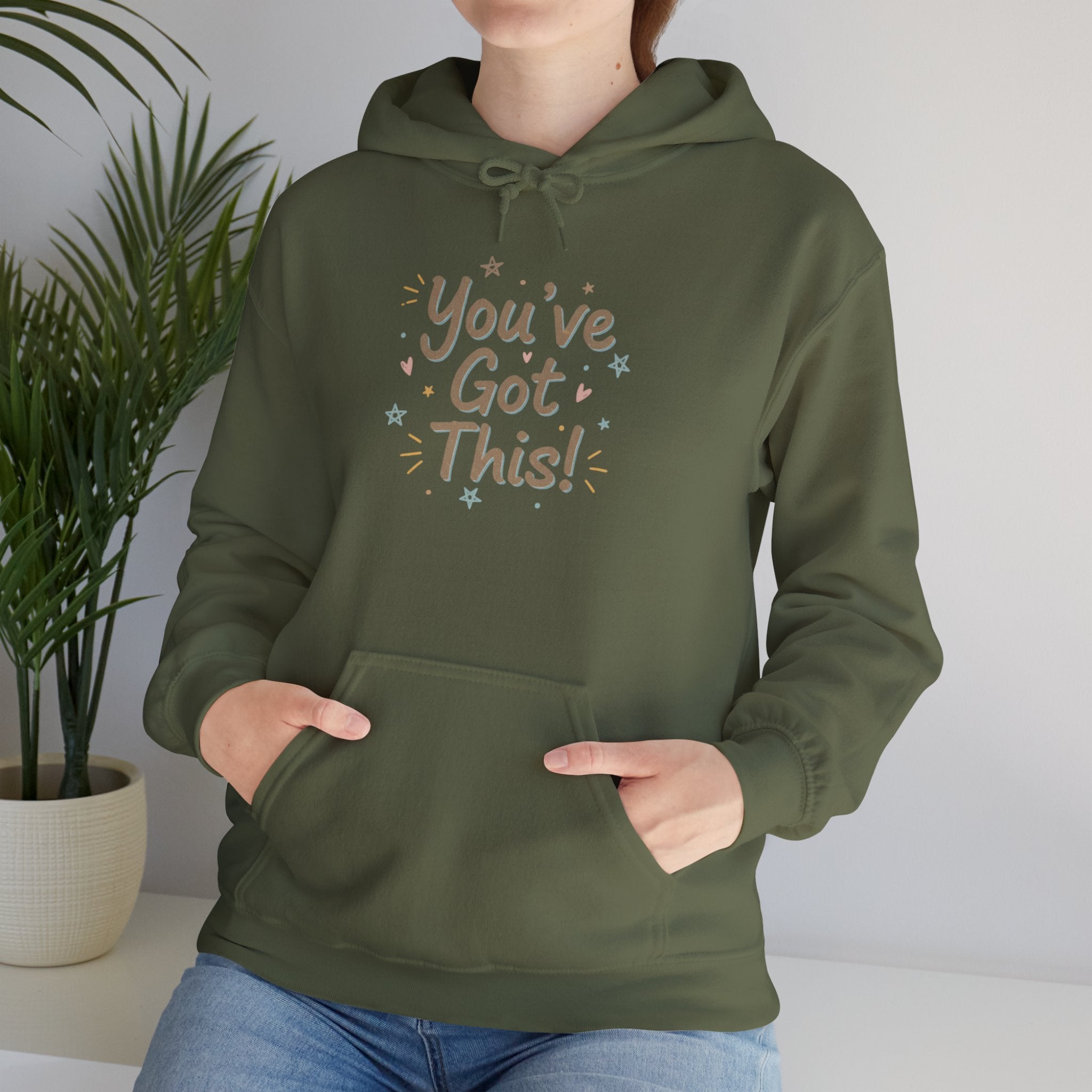 "You've Got This!" Inspirational Cozy Pullover