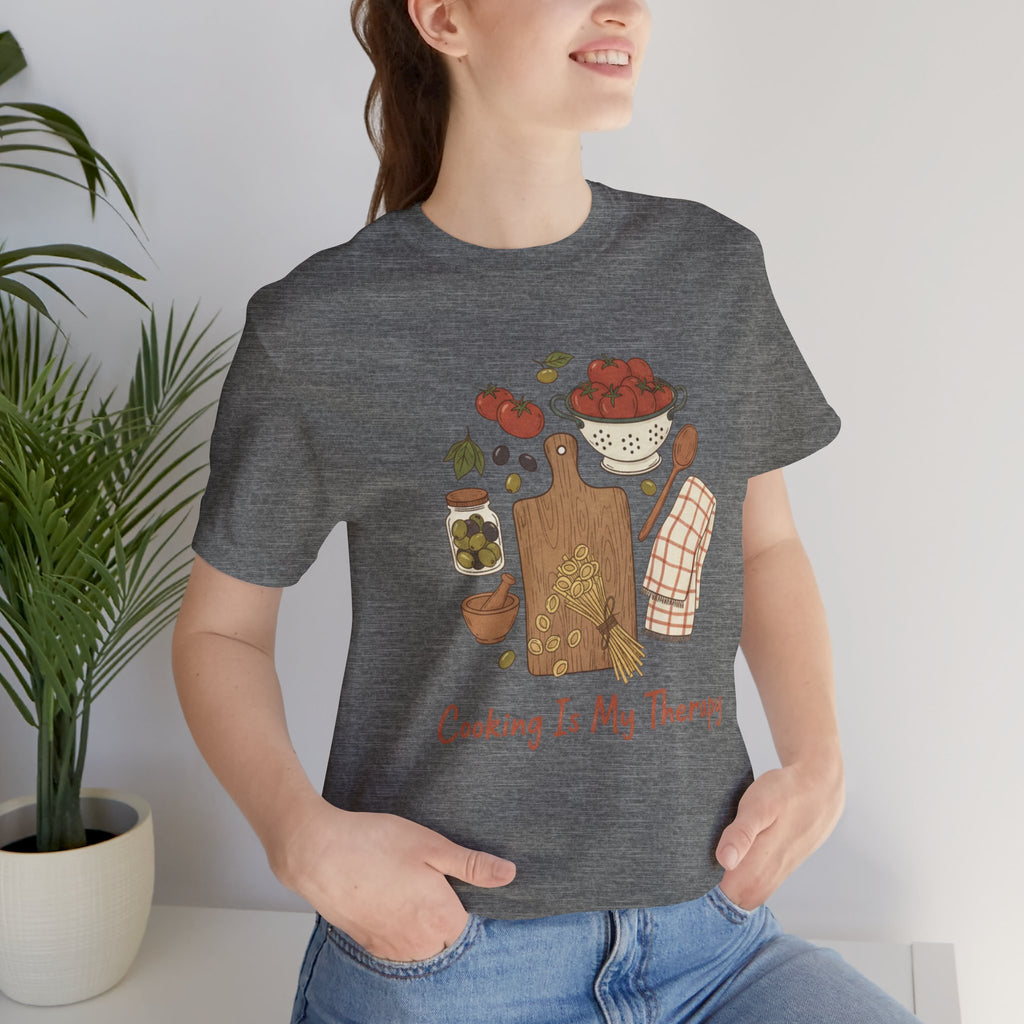 Cooking Is My Therapy T-Shirt