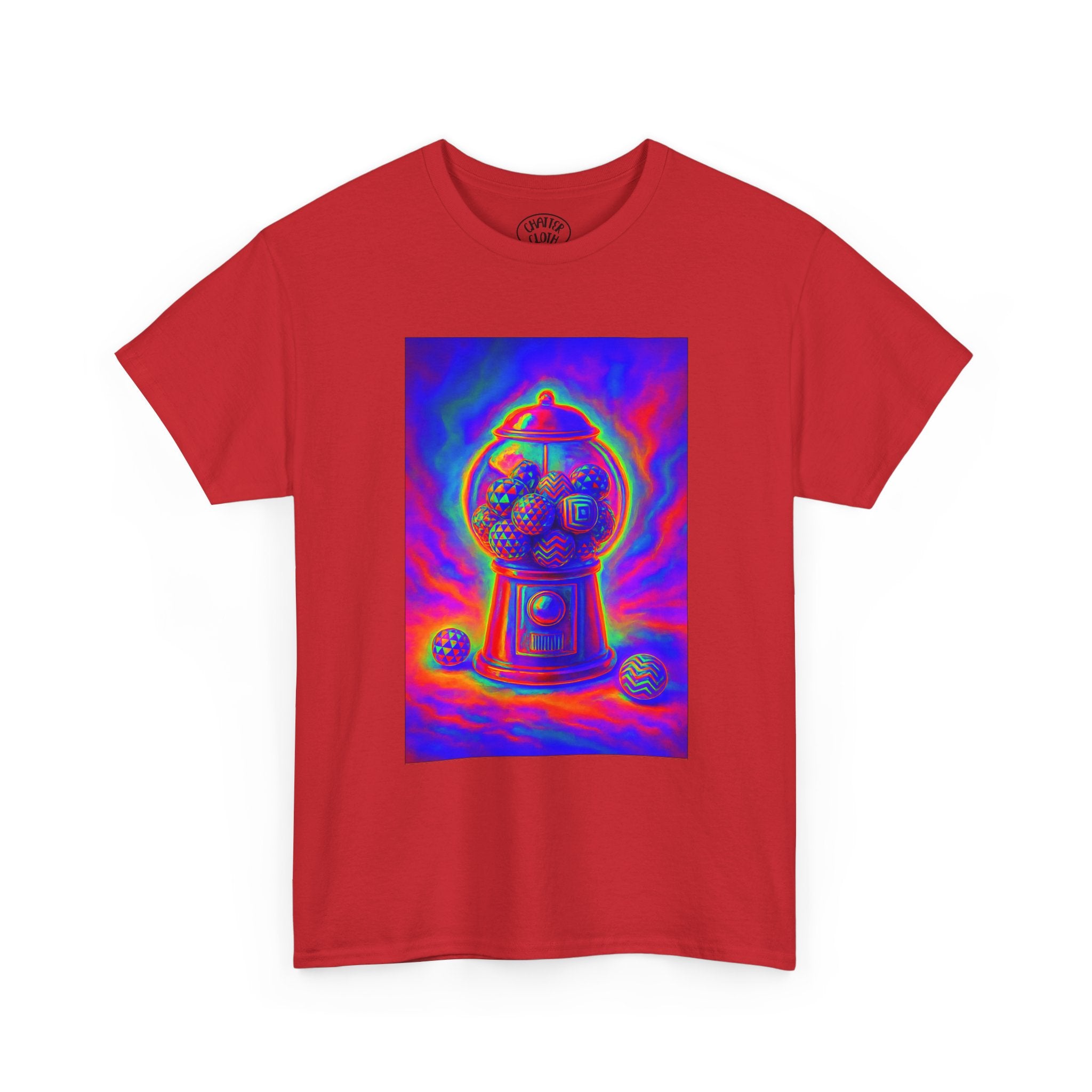 Colorful Gumball Machine Tee