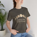 Moon Phase Ritual Tee | celestial wellness, lunar cycle