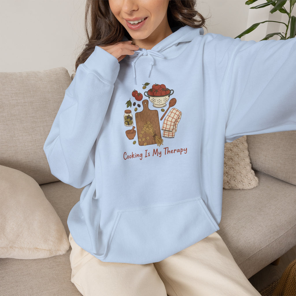 Cooking Is My Therapy Hoodie