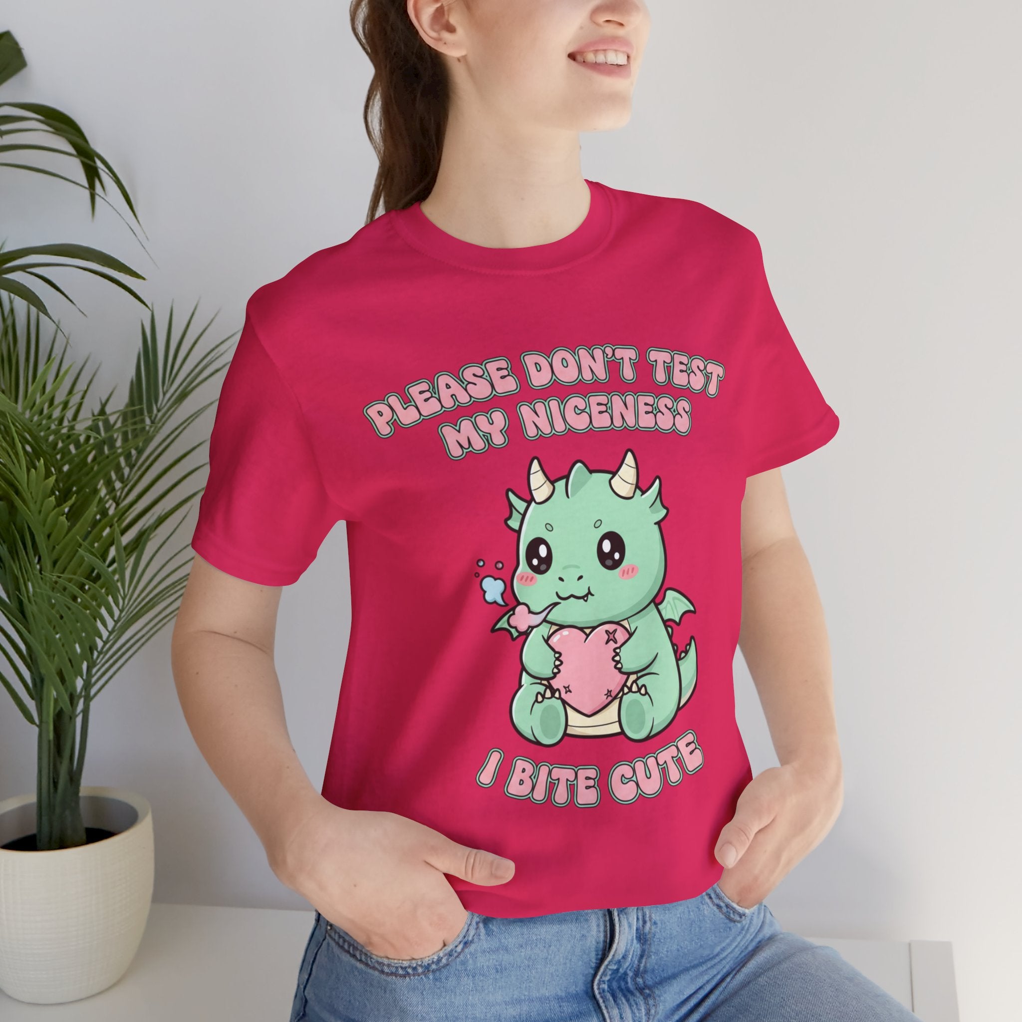 "Please Don't Test My Niceness I Bite Cute" Shirt